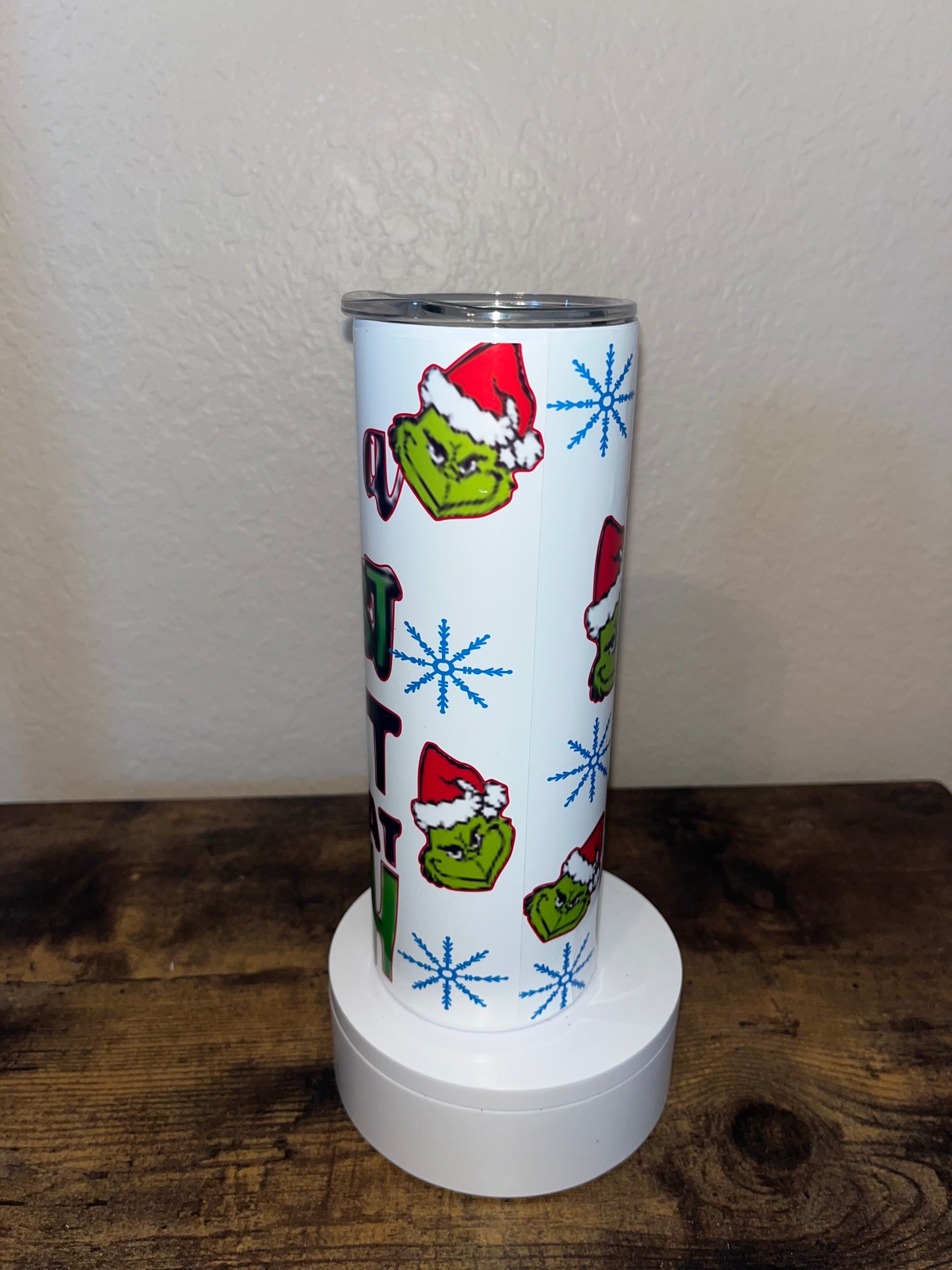 Holiday Grinch Tumblers