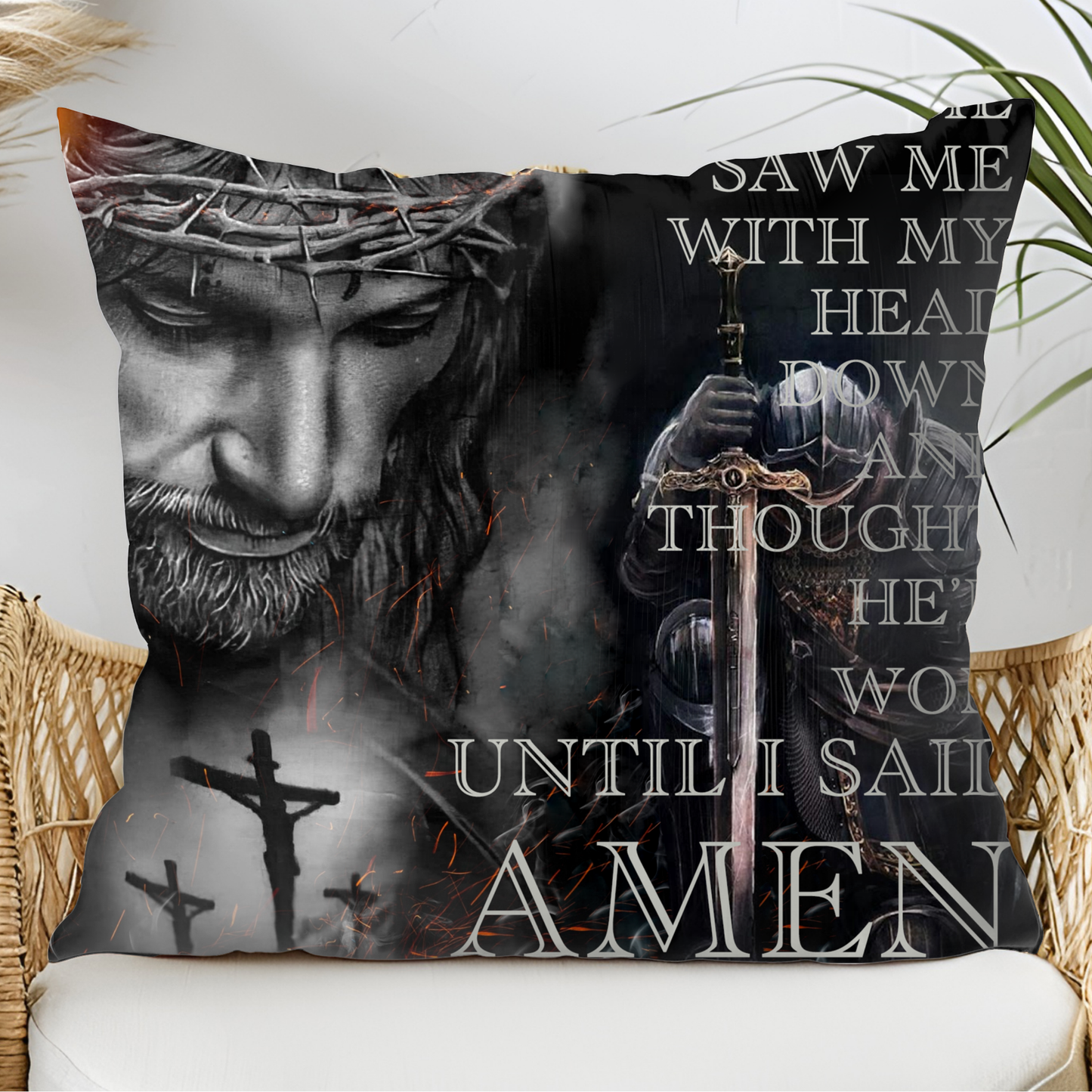 Amen   Pillow