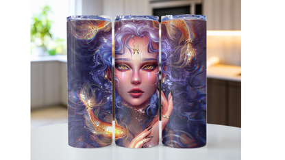 God and Goddess Zodiac Sign Tumblers