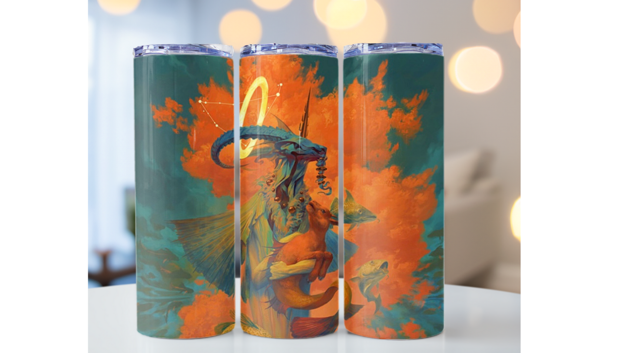 God and Goddess Zodiac Sign Tumblers