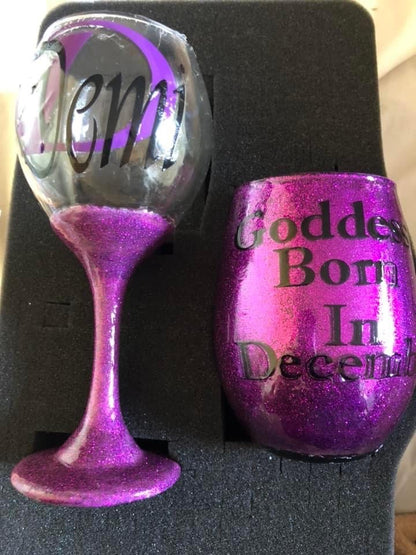 Personalized Wine Glass