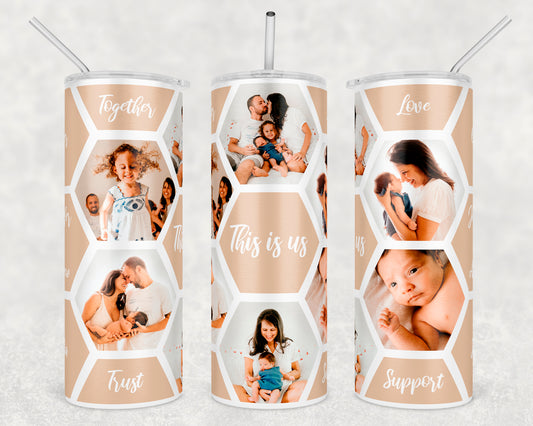 Family Photo Tumbler