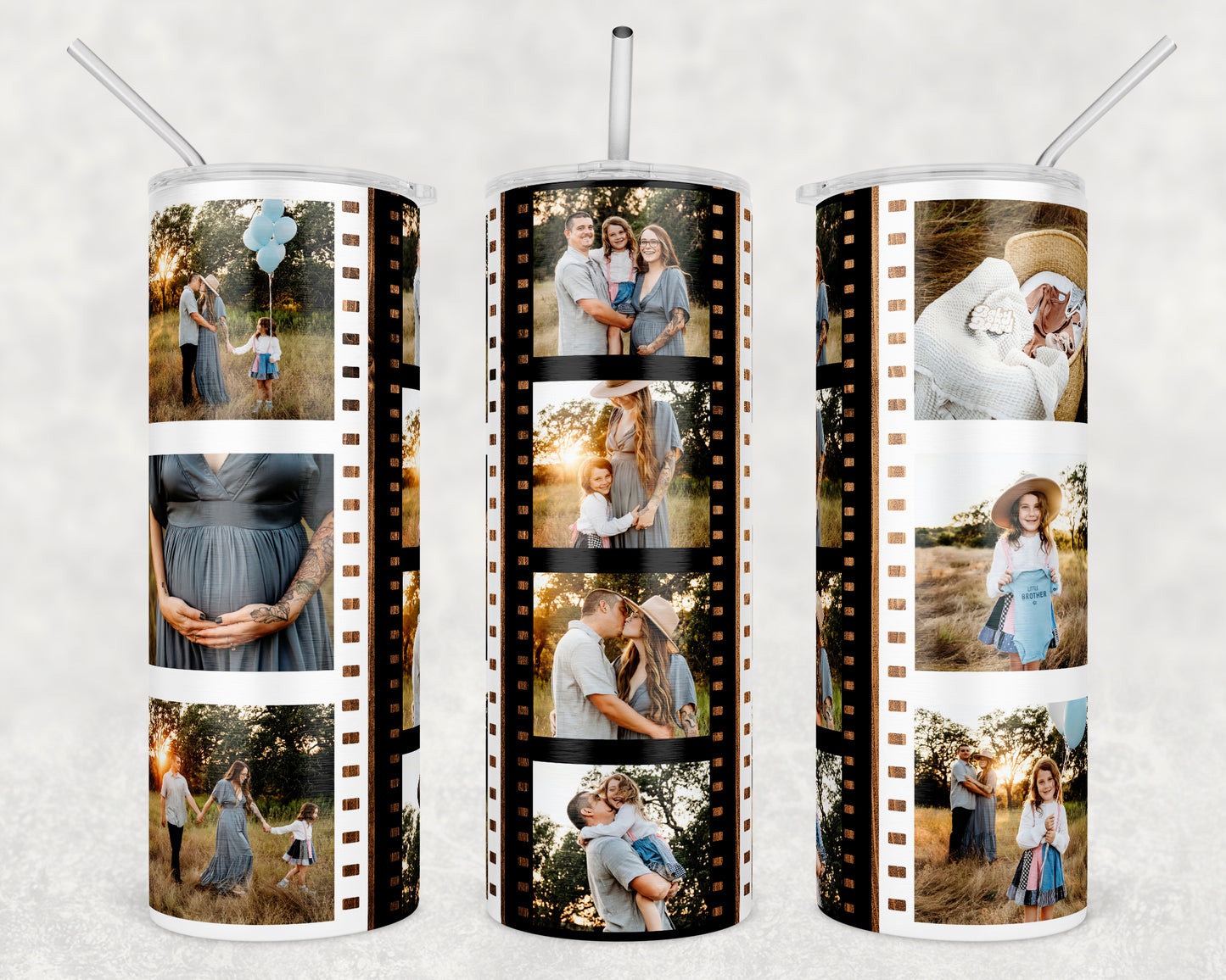 Family Photo Tumbler