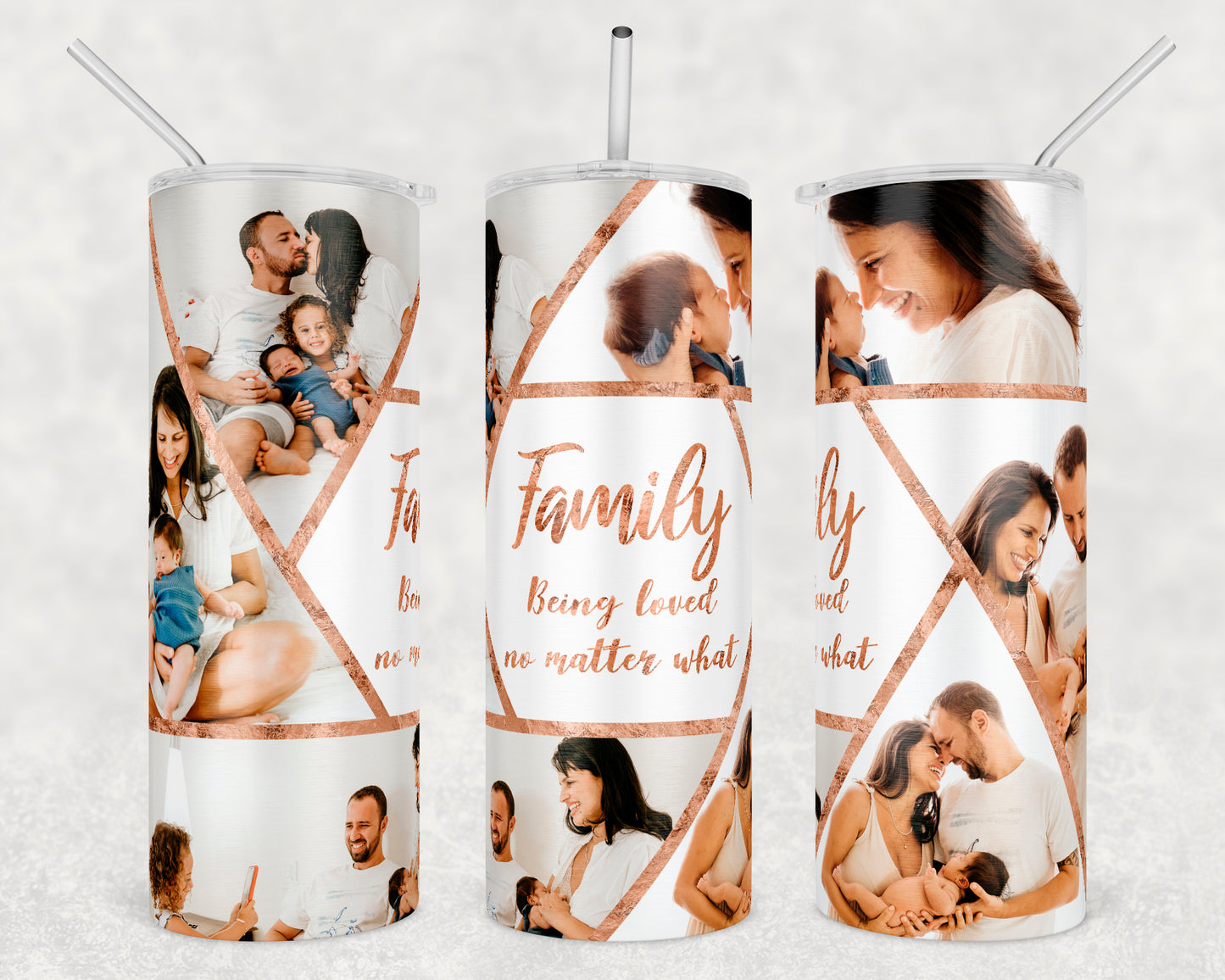 Family Photo Tumbler