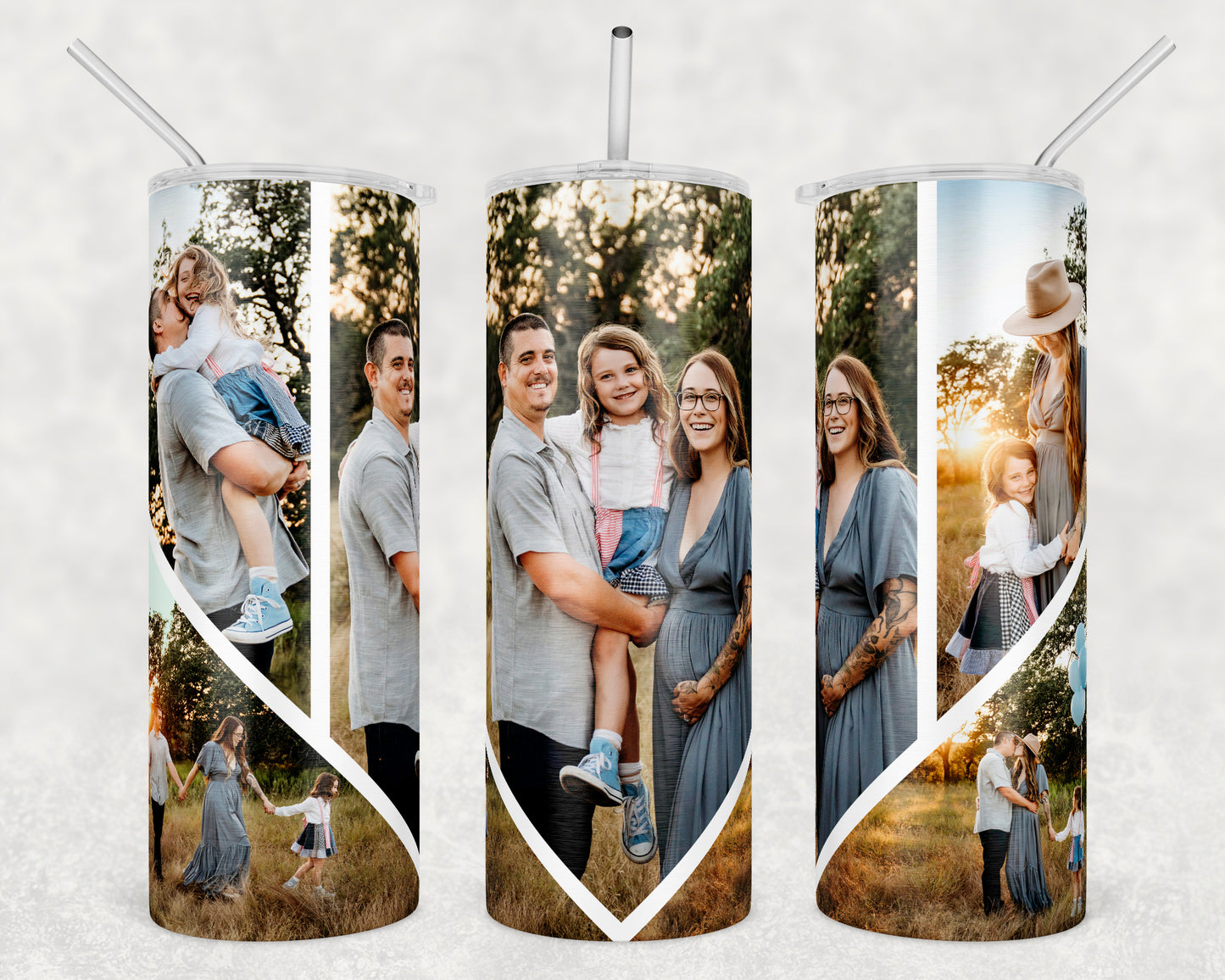 Family Photo Tumbler