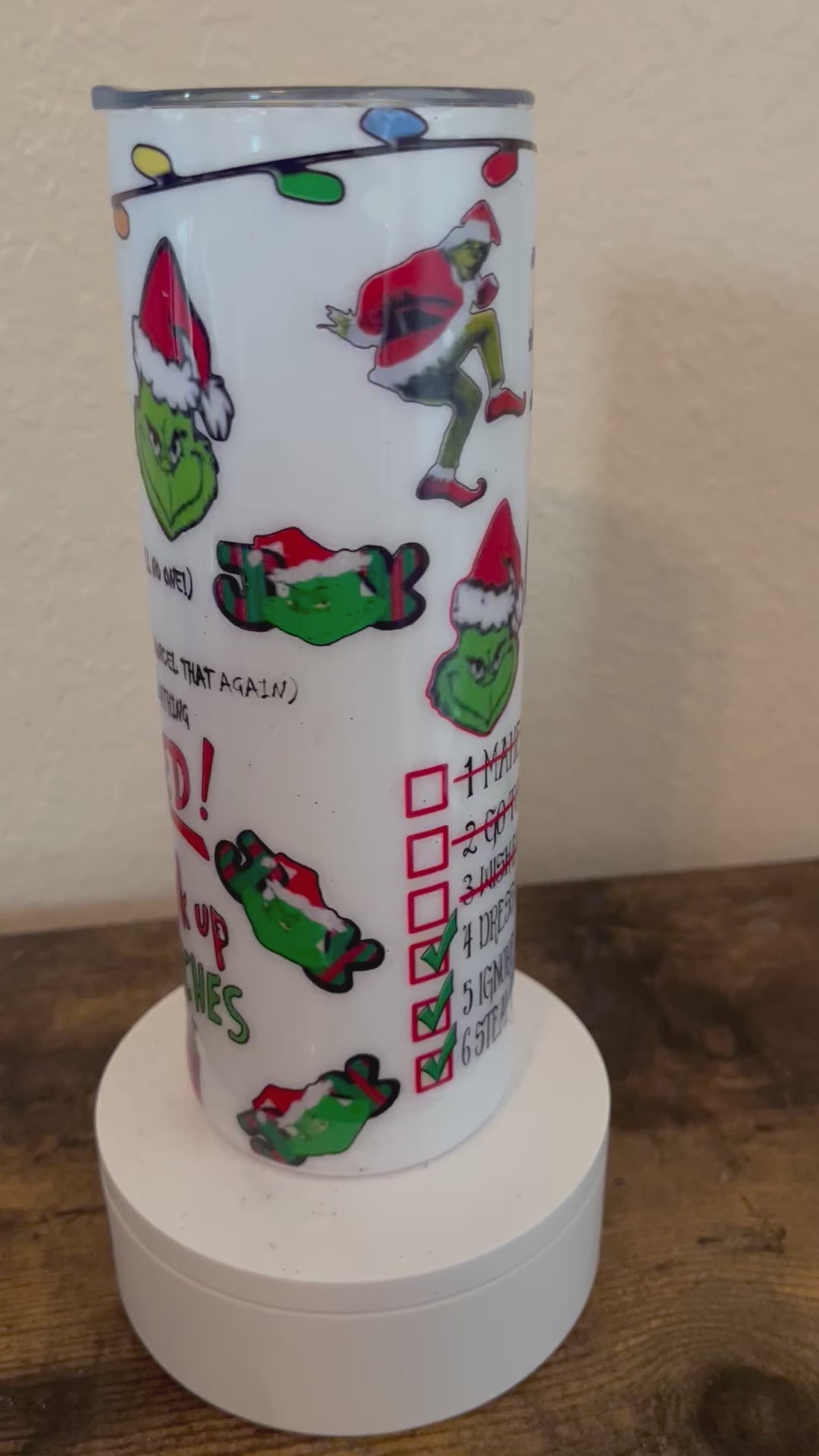 Grinch - Tumbler Tag – rae & grace