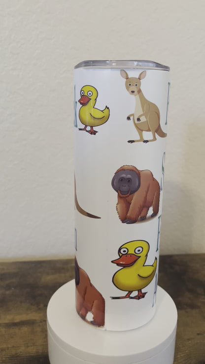 Naughty Zoo Tumbler