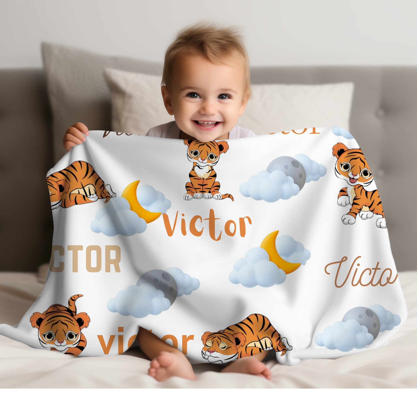 Tiger Baby Blanket